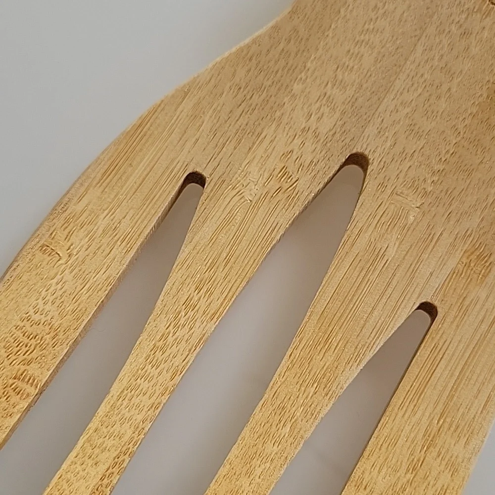 Wood Salad Hands Tossers
